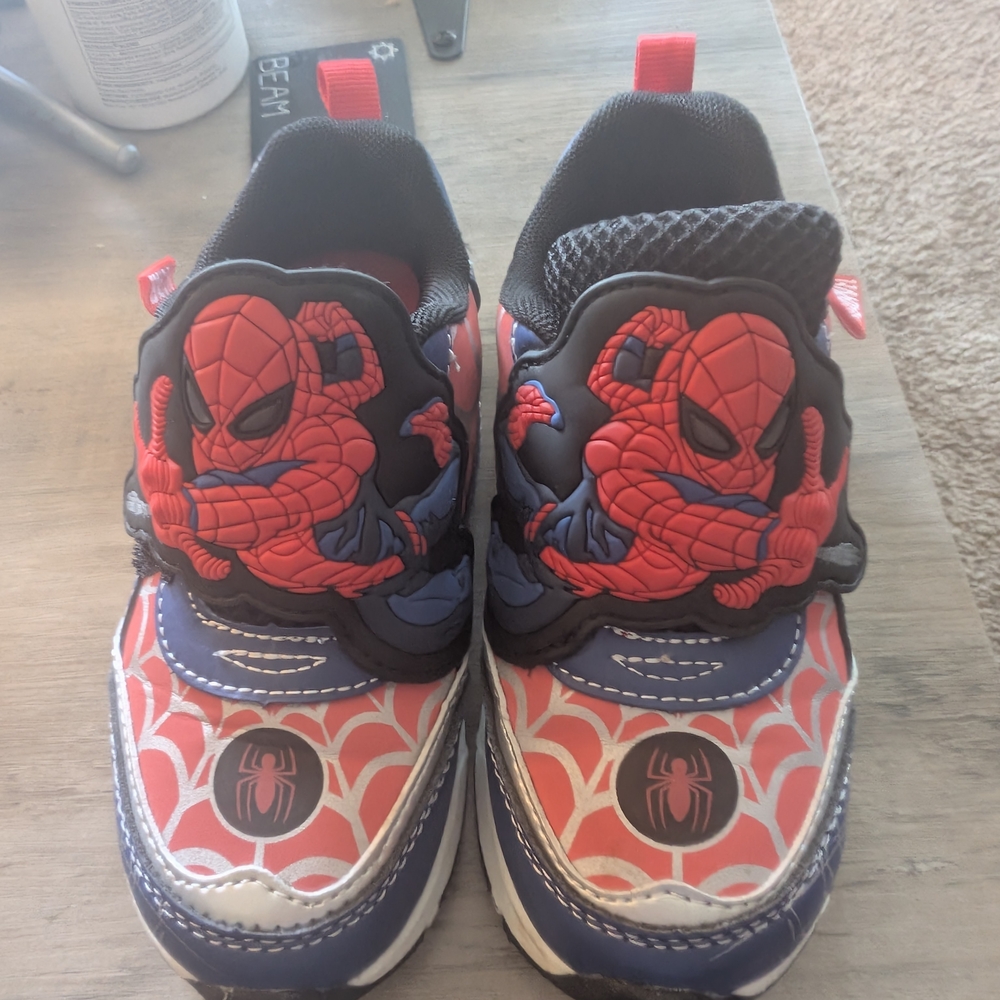 Marvel Spider-Man Kids Sneakers - Red, Blue, and Black
